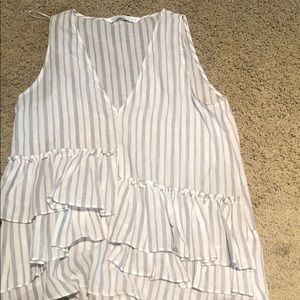 Zara striped top